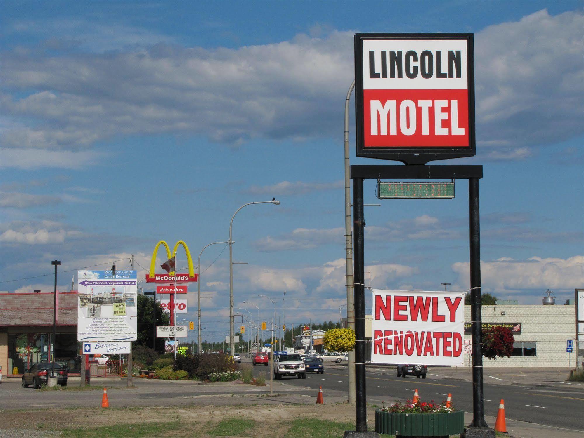 Lincoln Motel 스터전폴스 외부 사진